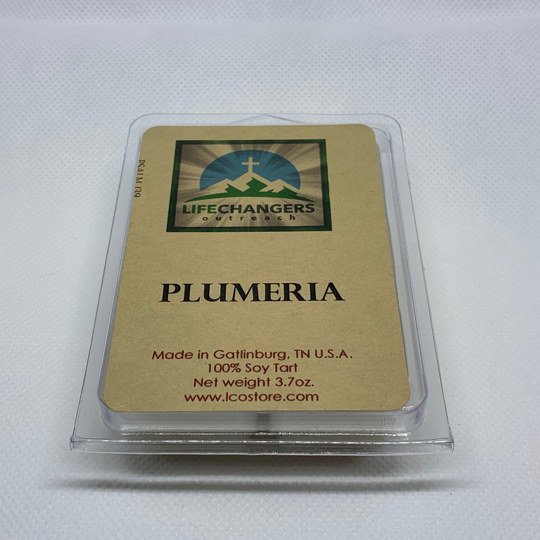 Plumeria Soy-Lotion Tarts