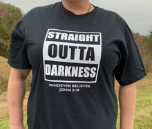 Load image into Gallery viewer, Straight Outta Darkness (T-Shirt) Black