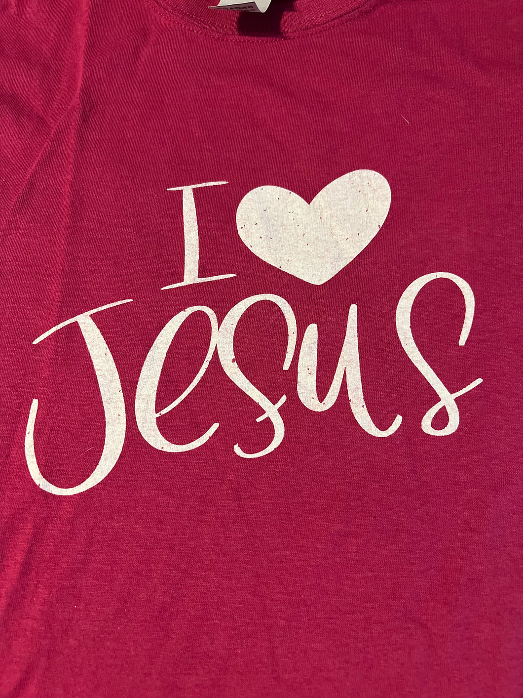 I Heart Jesus (T-Shirt) Pink