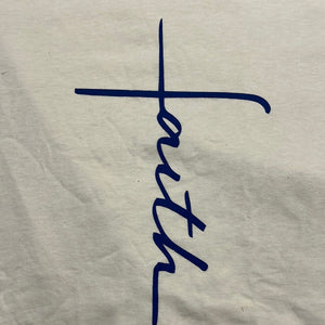 Faith (T-Shirt) White/Blue