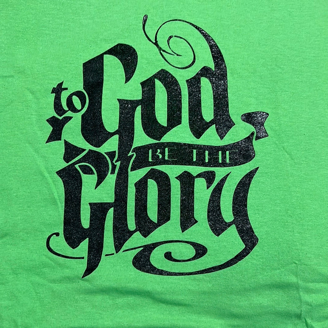 To God Be The Glory (T-Shirt) Green